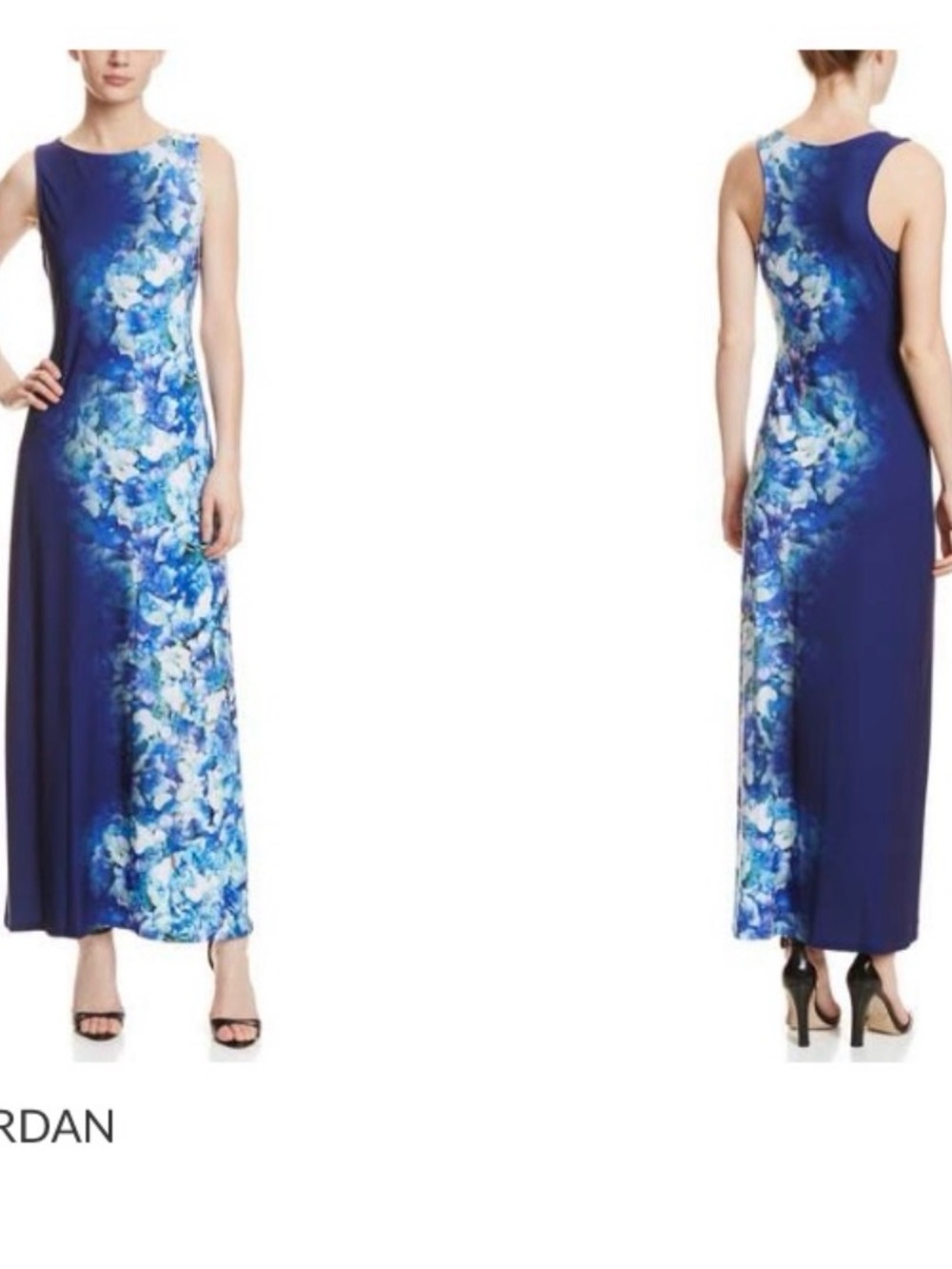 Julia Jordan size 4 floral print maxi dress. Beautiful print, stretchy material